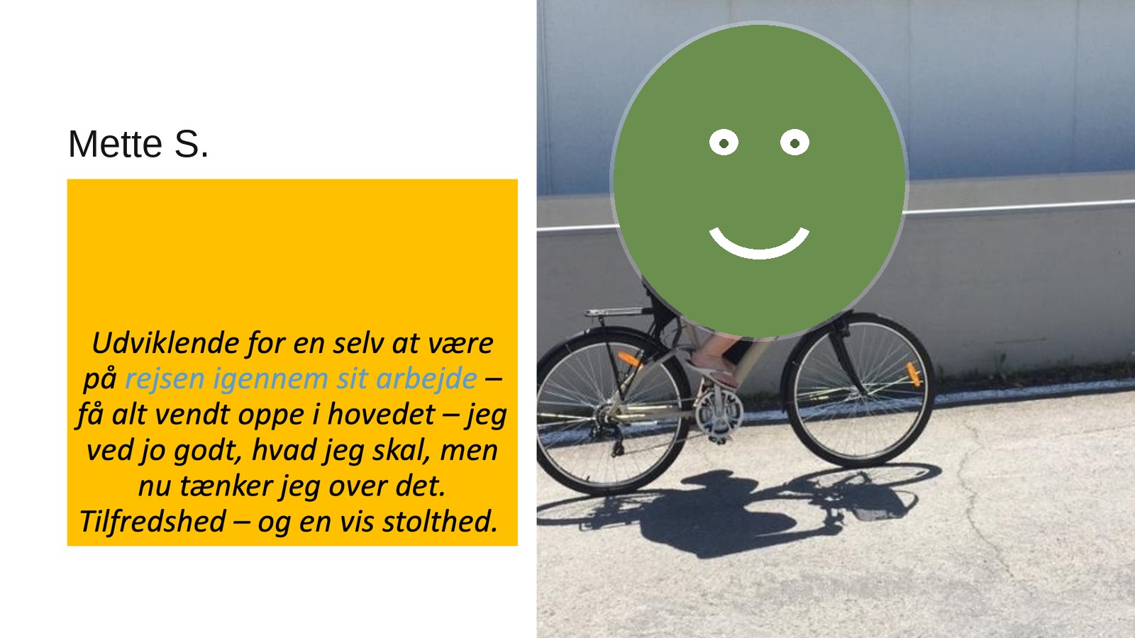 Medarbejder, anonymiseret